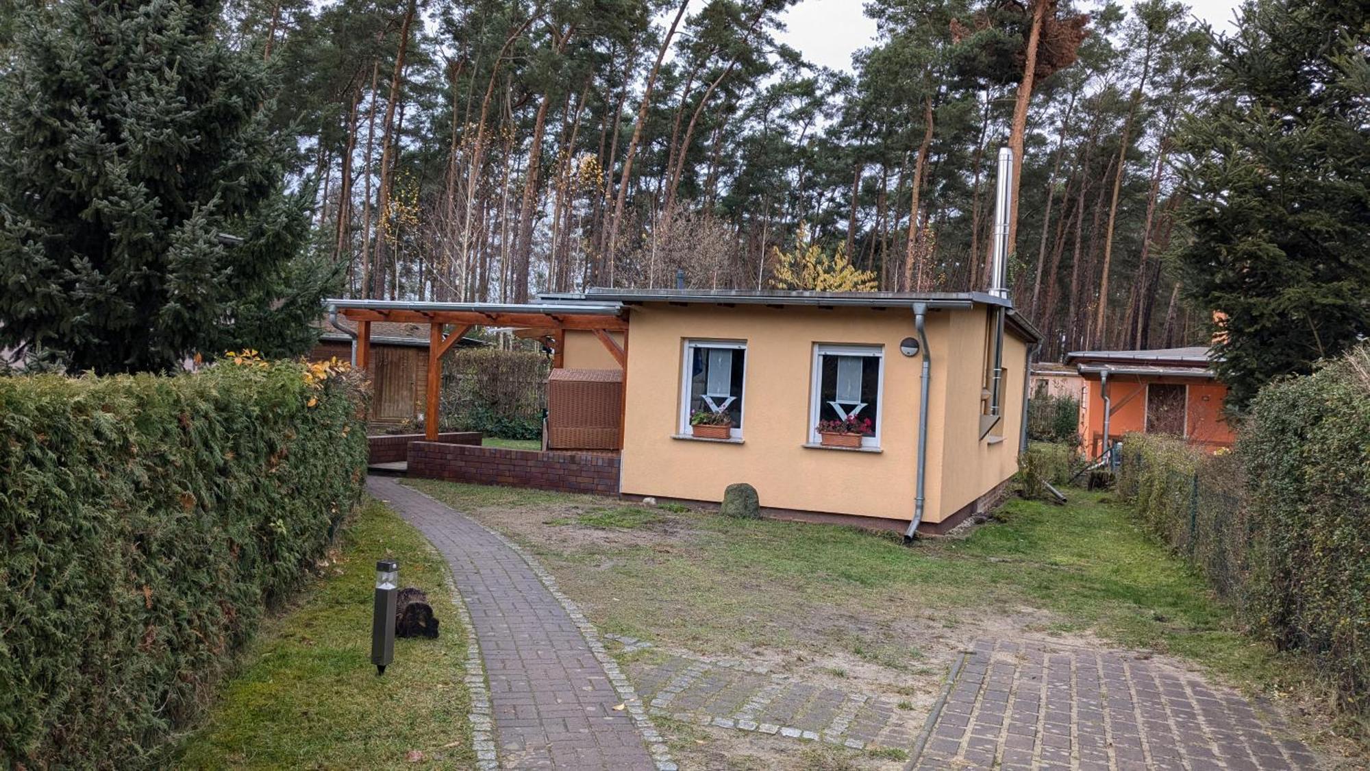 Spreewaldhaeuser Golinski Mit Kamin Am Neuendorfer See Alt Schadow Екстериор снимка