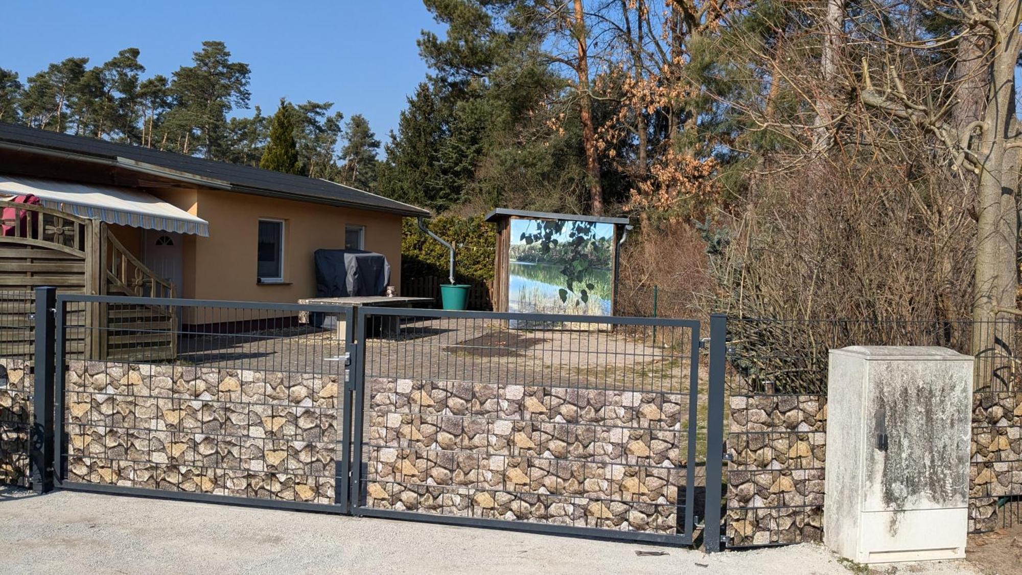Spreewaldhaeuser Golinski Mit Kamin Am Neuendorfer See Alt Schadow Екстериор снимка
